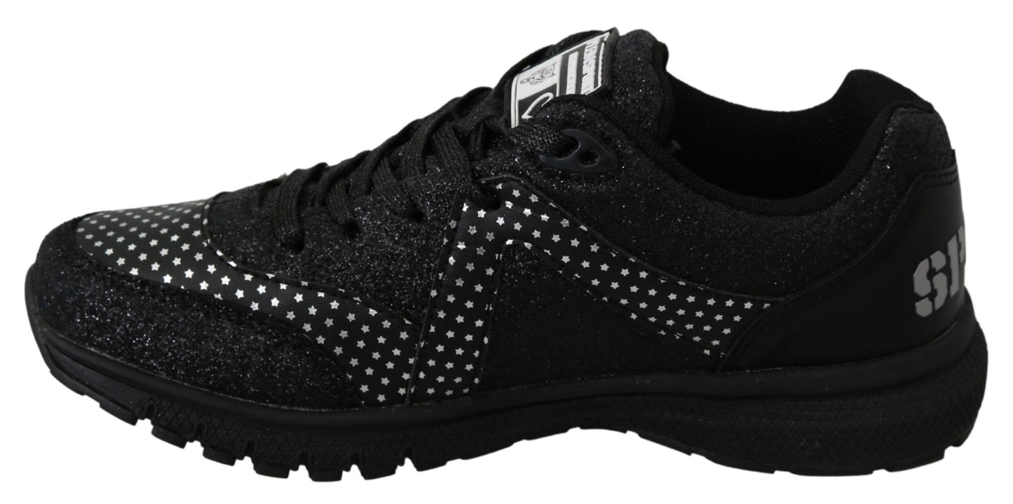 Baskets noires Philipp Plein Running Jasmines