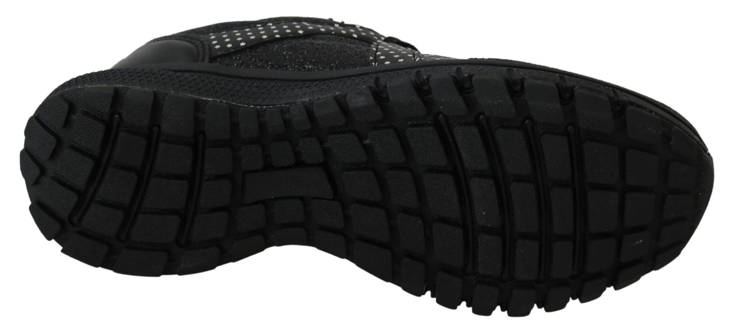 Baskets noires Philipp Plein Running Jasmines