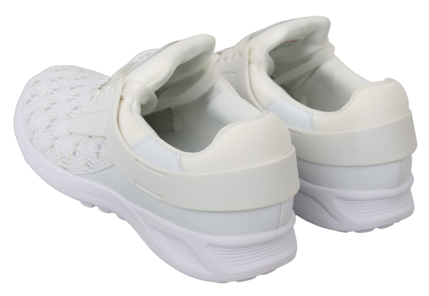 Baskets décontractées blanches en polyester Philipp Plein