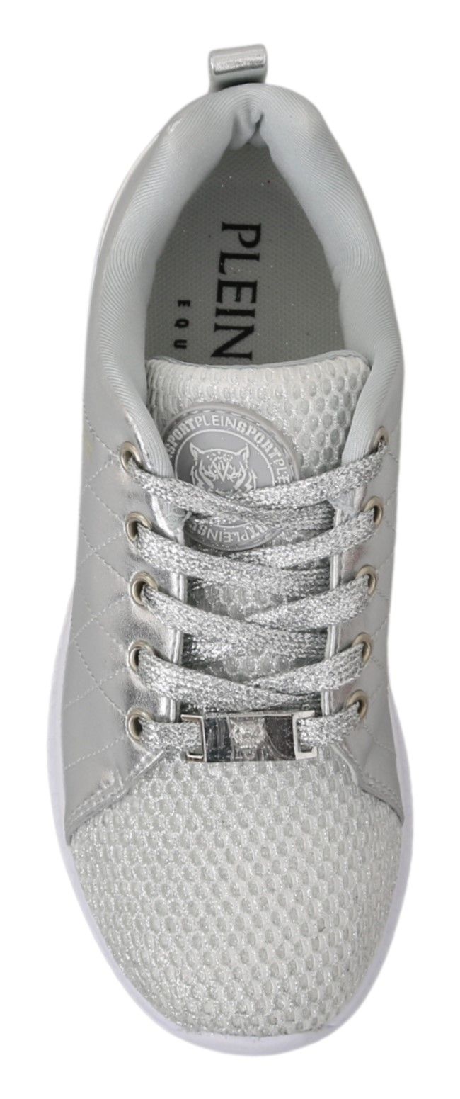 Baskets Philipp Plein Gisella en polyester argenté