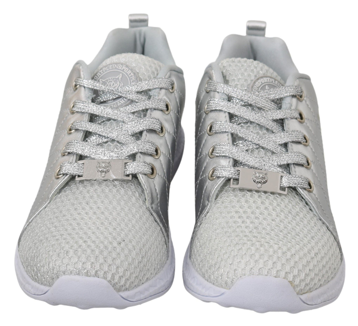 Baskets Philipp Plein Gisella en polyester argenté