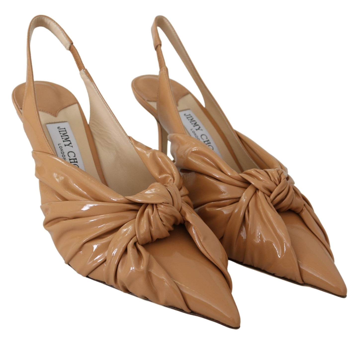 Jimmy Choo Elegante Pumps aus Leder mit spitzer Spitze
