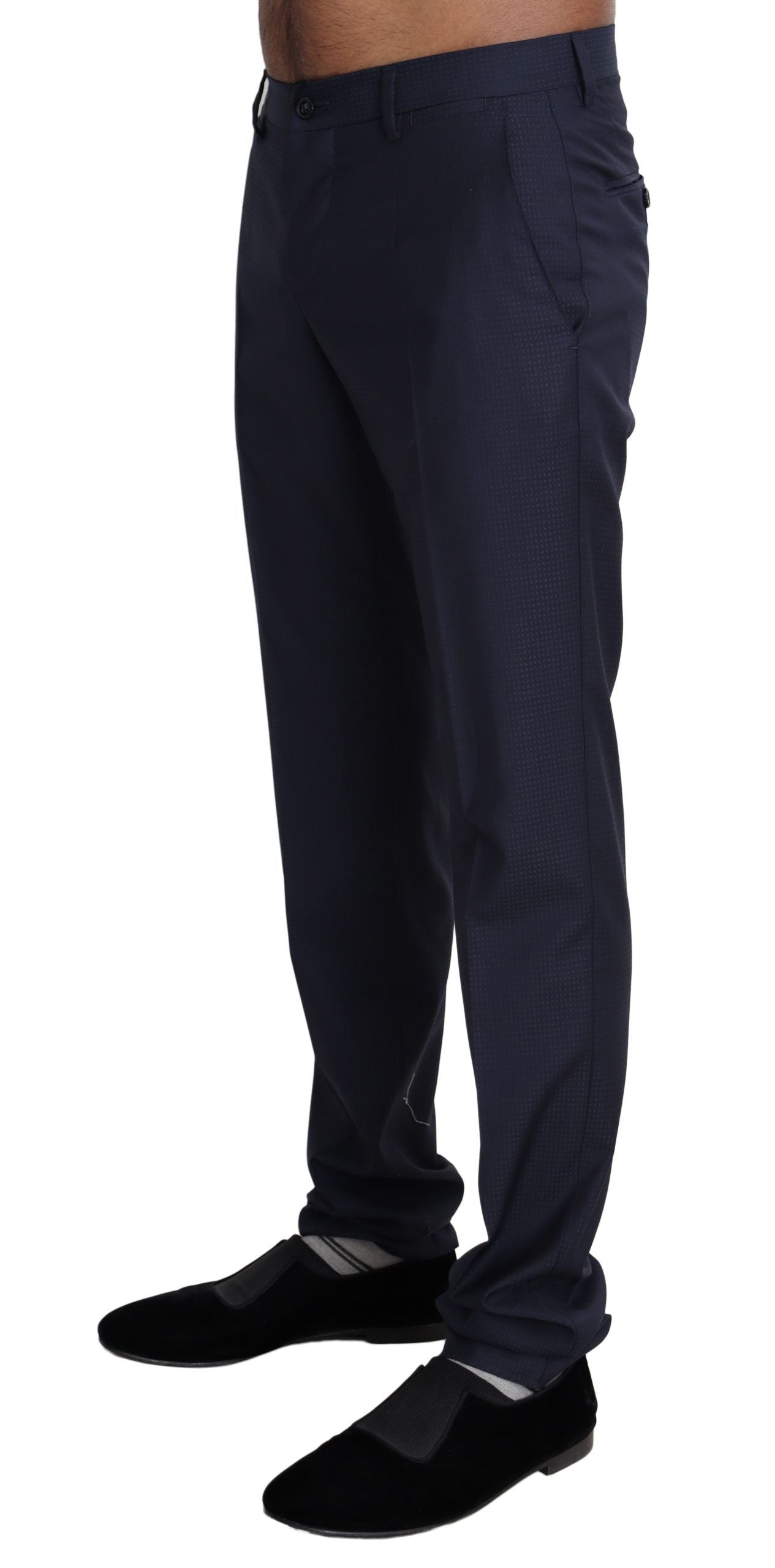 Pantalon habillé bleu marine Dolce & Gabbana pour homme