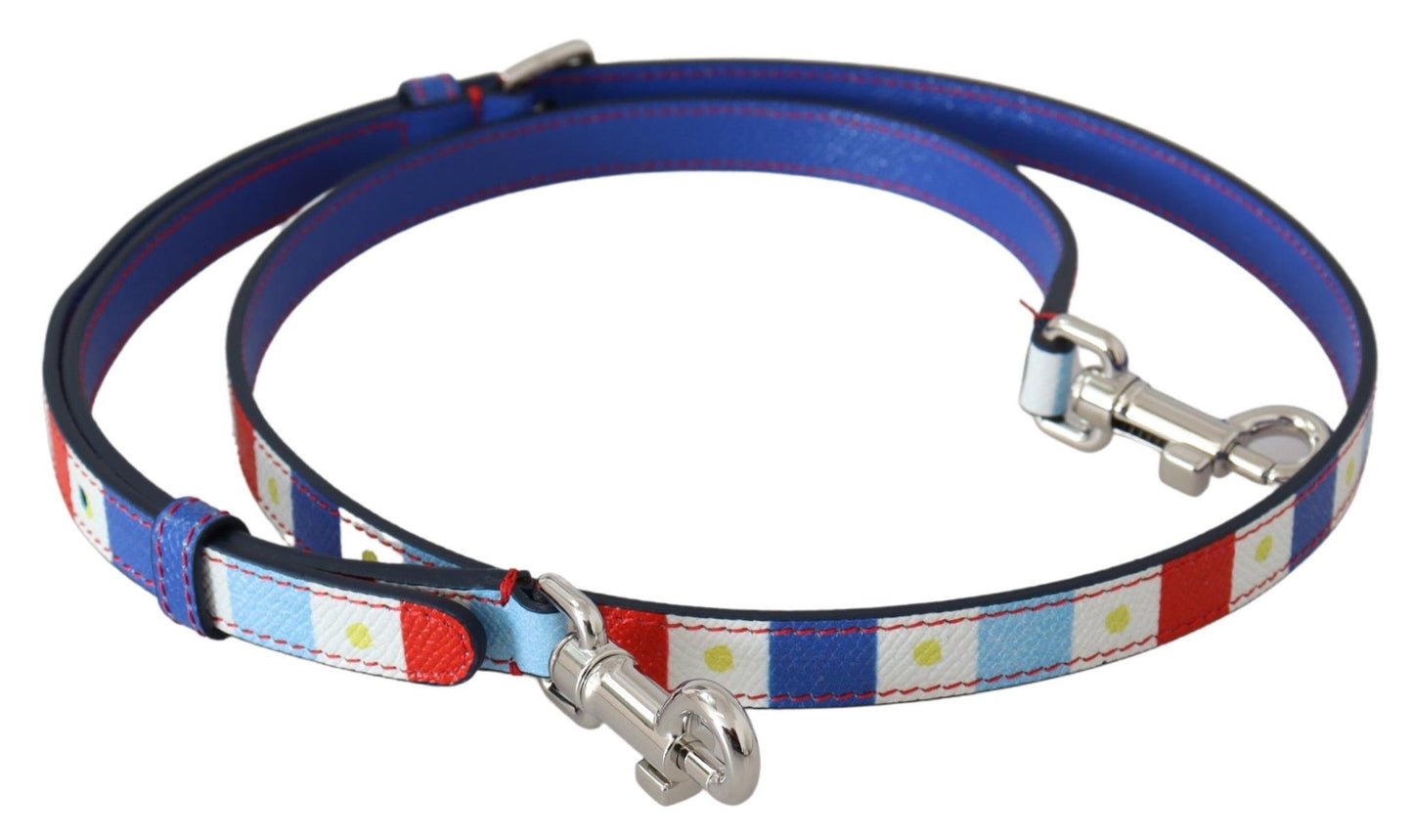 Bandoulière multicolore 100 % cuir Dolce & Gabbana