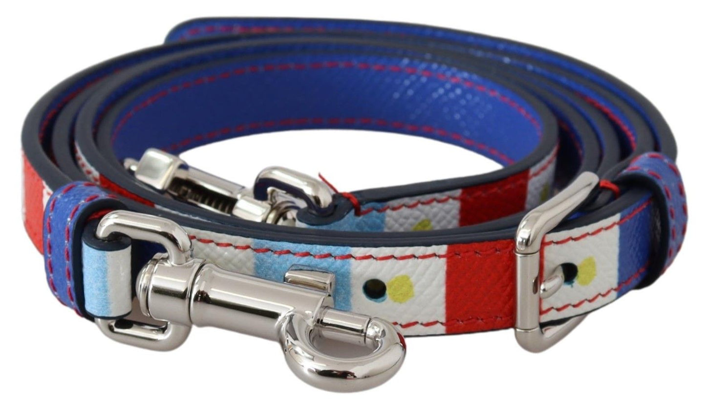 Bandoulière multicolore 100 % cuir Dolce & Gabbana