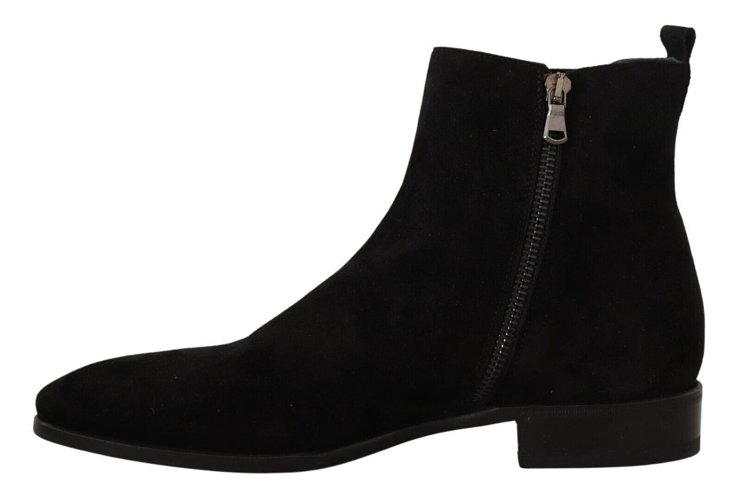 Bottines Chelsea en daim noir Dolce & Gabbana pour homme