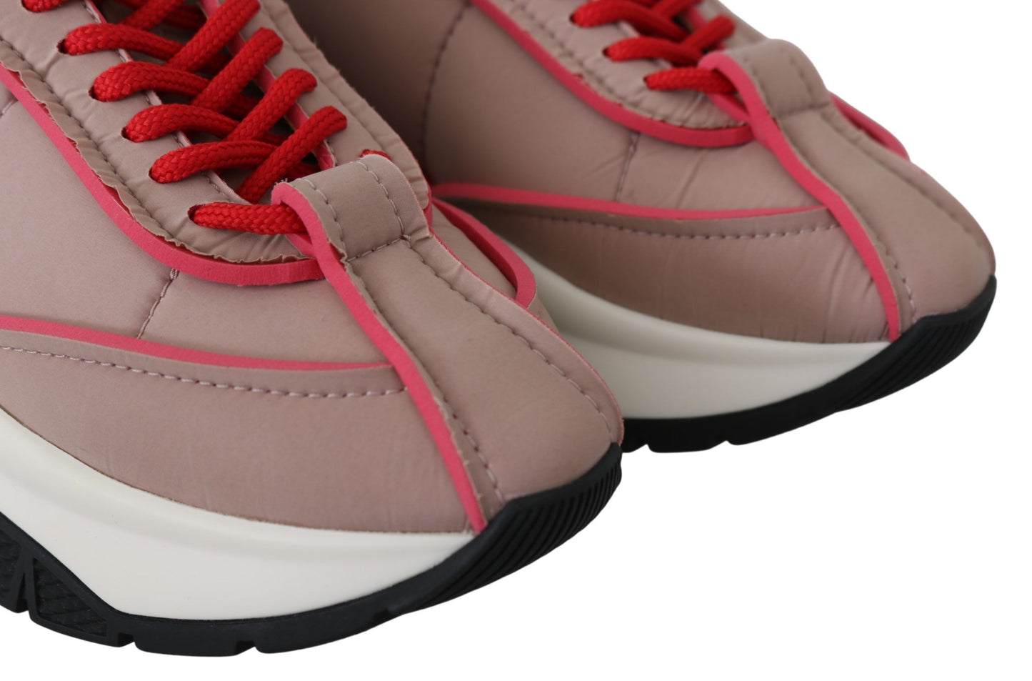 Jimmy Choo Ballet Pink Chic gepolsterte Sneakers