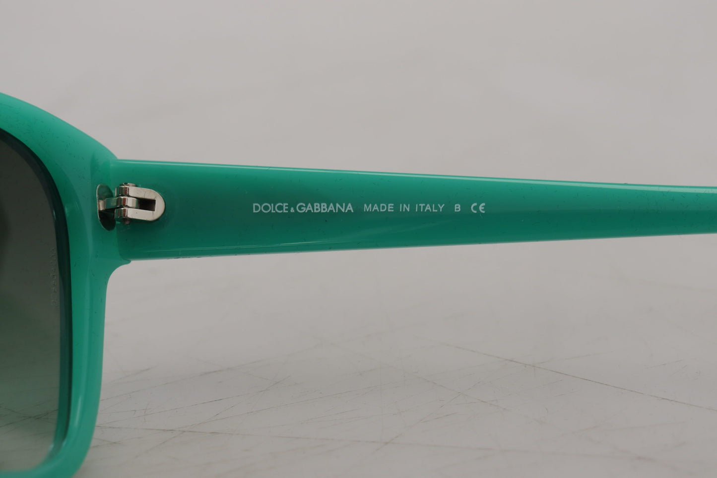 Lunettes de soleil carrées en acétate Dolce & Gabbana Green Stars DG4124