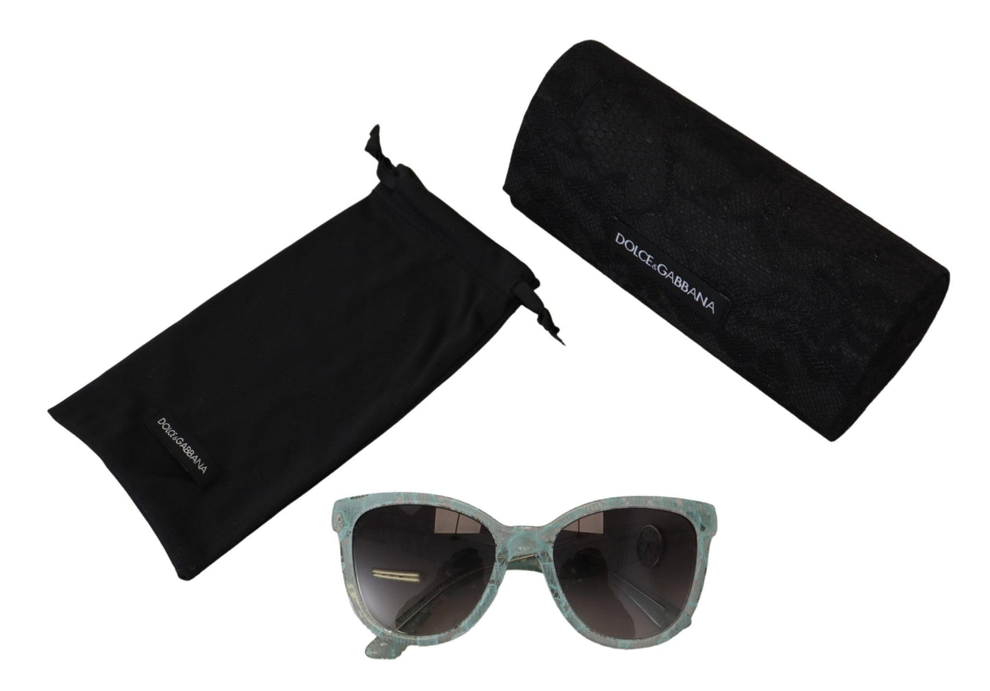 Lunettes de soleil rondes en acétate et cristal Dolce & Gabbana DG4190