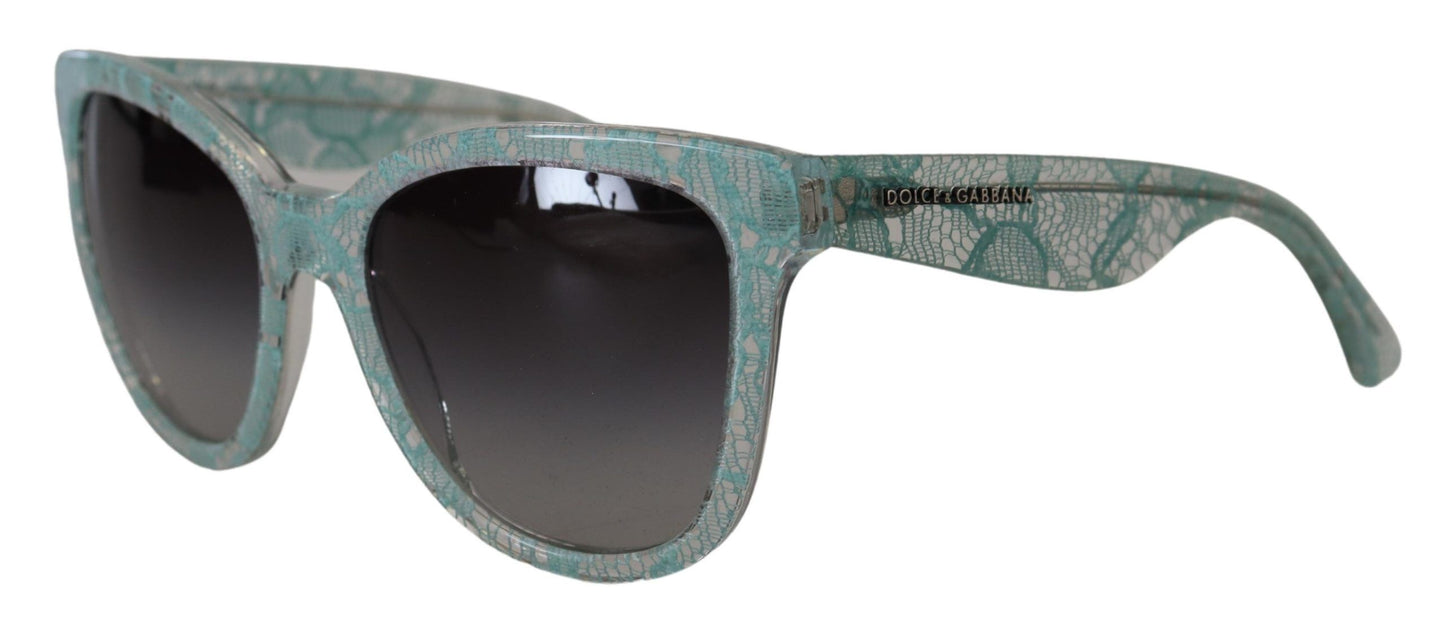 Lunettes de soleil rondes en acétate et cristal Dolce & Gabbana DG4190
