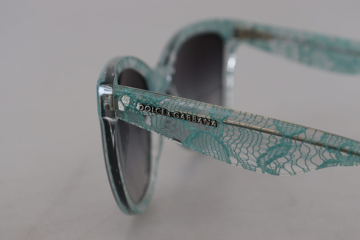 Lunettes de soleil rondes en acétate et cristal Dolce & Gabbana DG4190