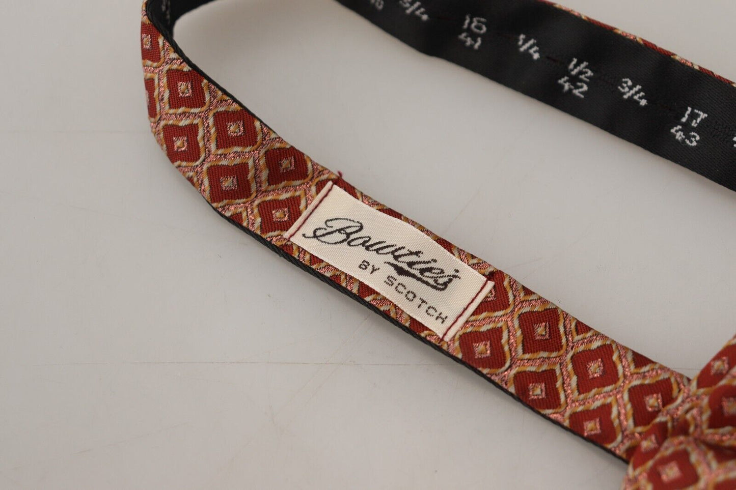 Scotch & Soda – Mehrfarbige, verstellbare Papillon-Fliege aus Seide für Herren