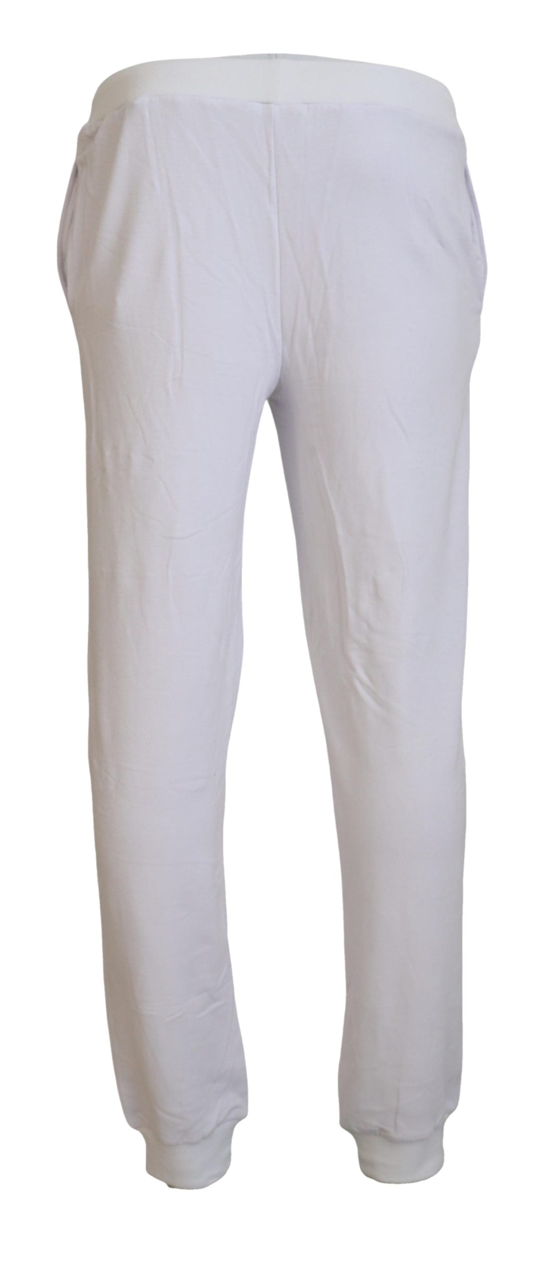 John Galliano Herren-Jogginghose mit Logo in Weiß