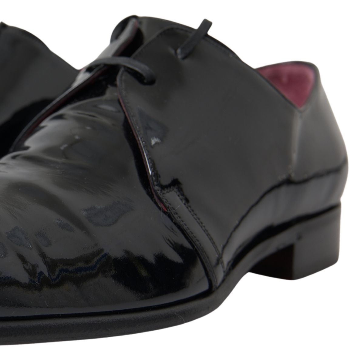 Chaussures habillées en cuir verni noir Dolce & Gabbana