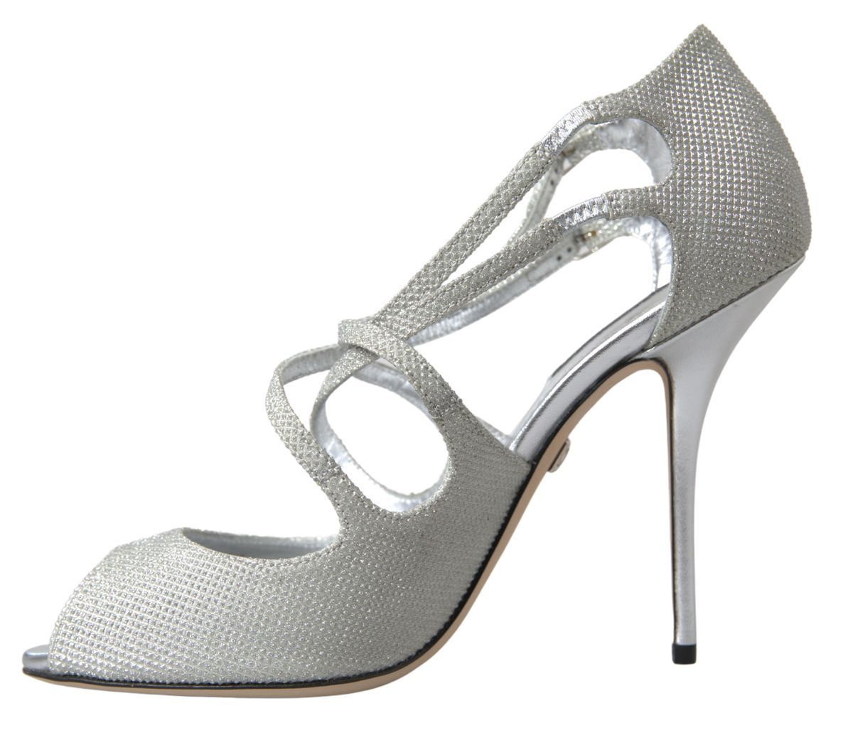 Sandales à talons et escarpins Dolce & Gabbana à reflets argentés