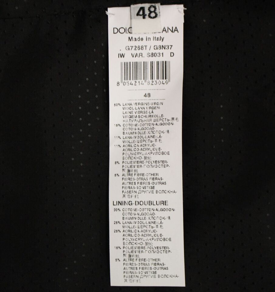 Dolce & Gabbana Gilet en laine mélangée grise Gilet Weste