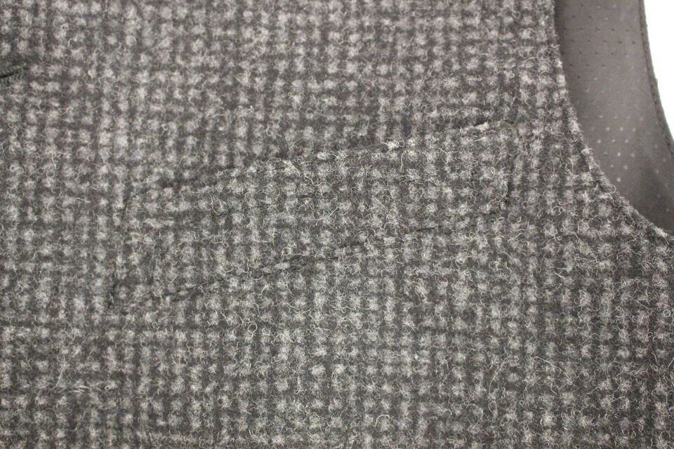 Dolce & Gabbana Gilet en laine mélangée grise Gilet Weste