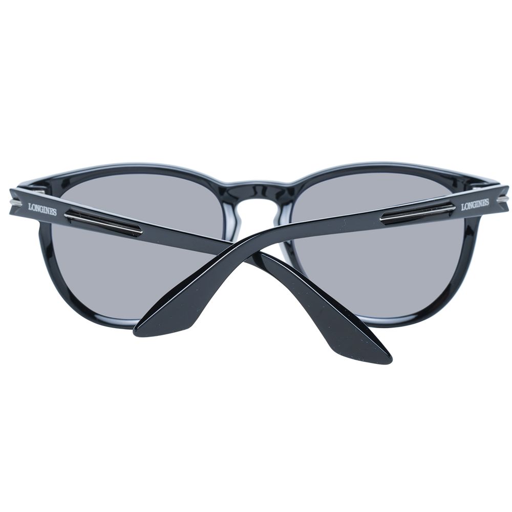 Lunettes de soleil unisexes noires Longines