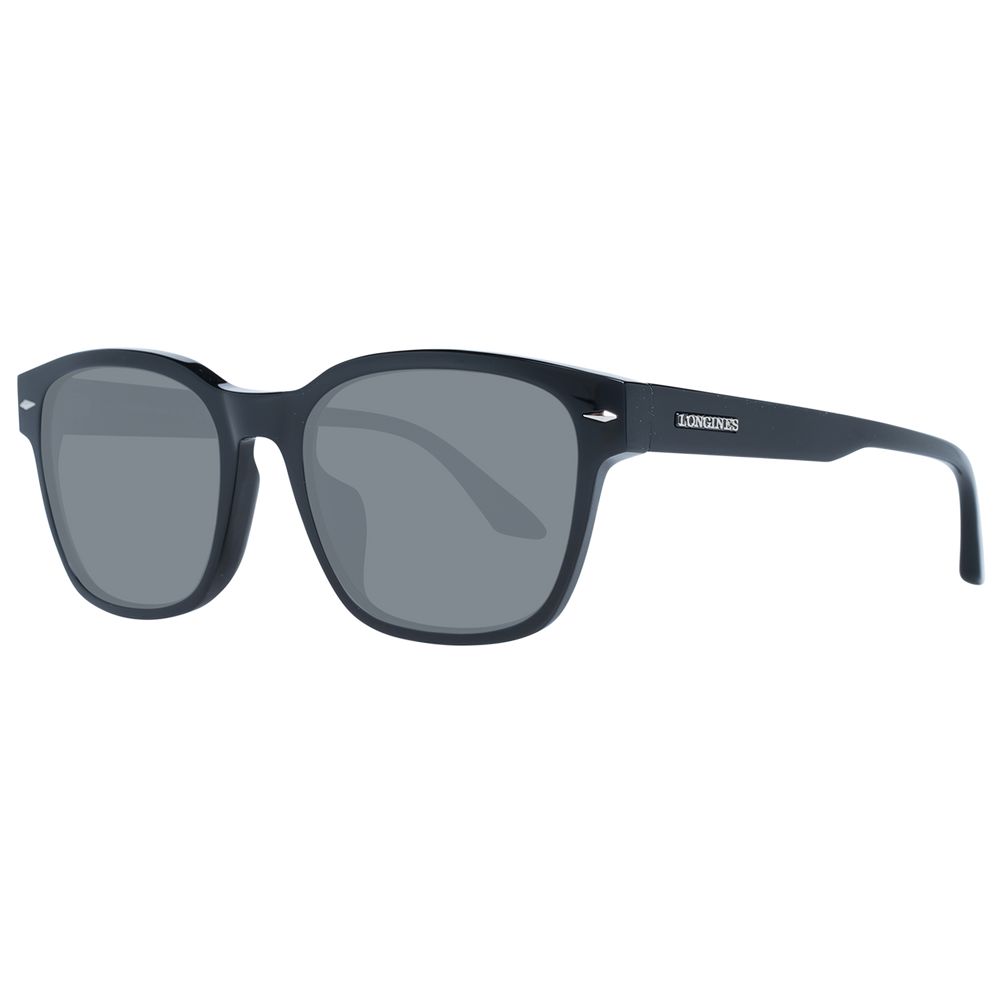 Lunettes de soleil Longines noires pour homme