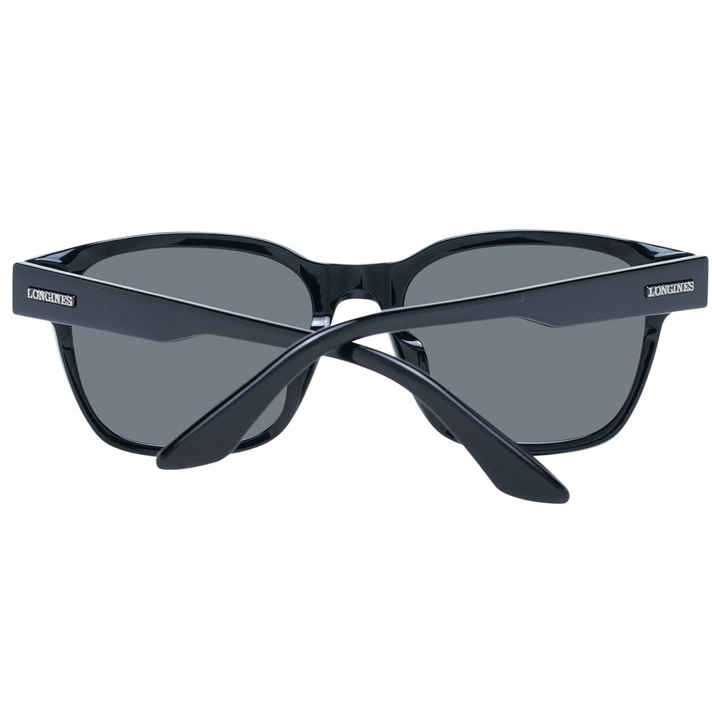 Lunettes de soleil Longines noires pour homme
