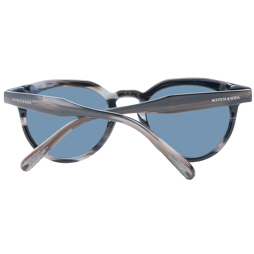 Lunettes de soleil noires pour homme Scotch & Soda