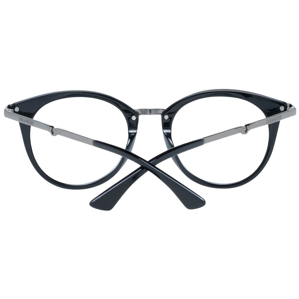 Lunettes de créateur unisexes à monture ronde Chic Zadig & Voltaire