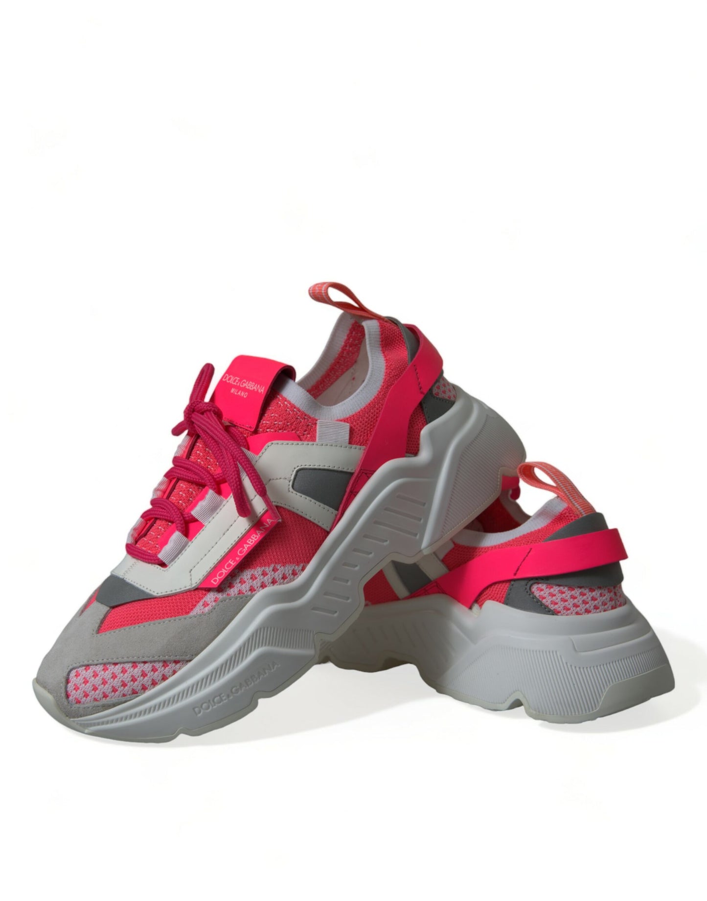 Sneakers basses Daymaster en cuir multicolore de Dolce & Gabbana