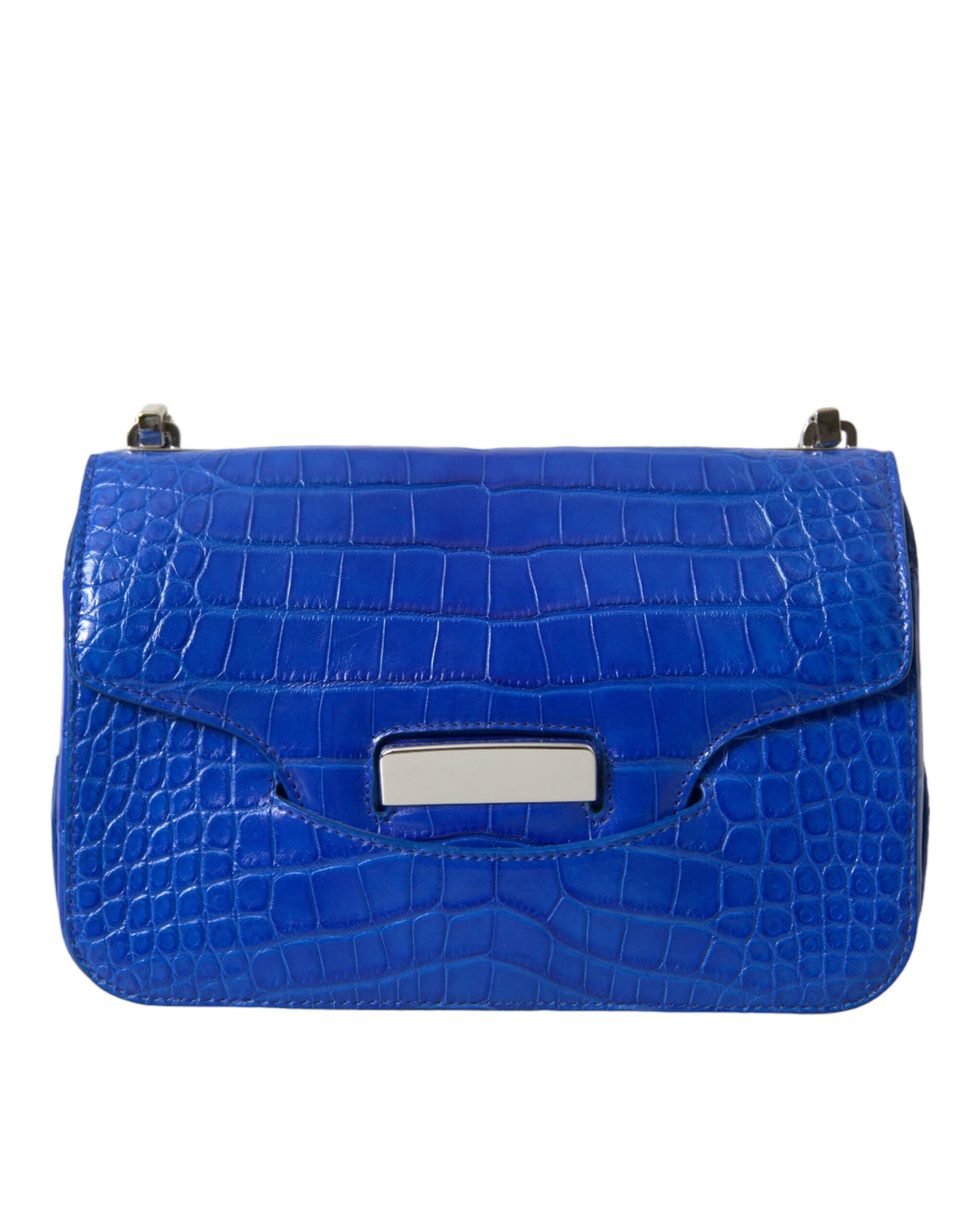 Sac à main à bandoulière Balenciaga Neo Classic en cuir exotique bleu