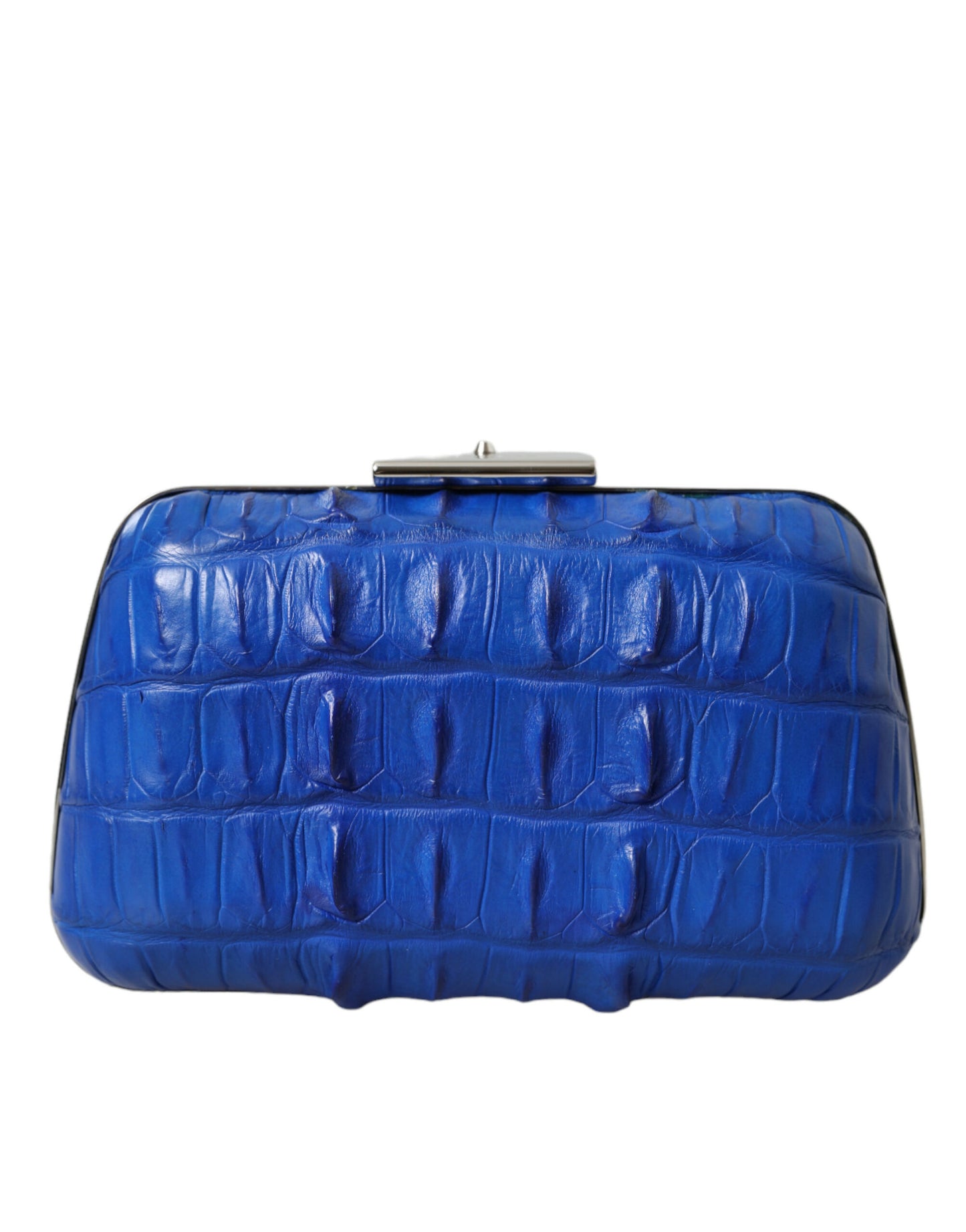 Balenciaga – Umhängetasche aus exotischem Leder in Blau