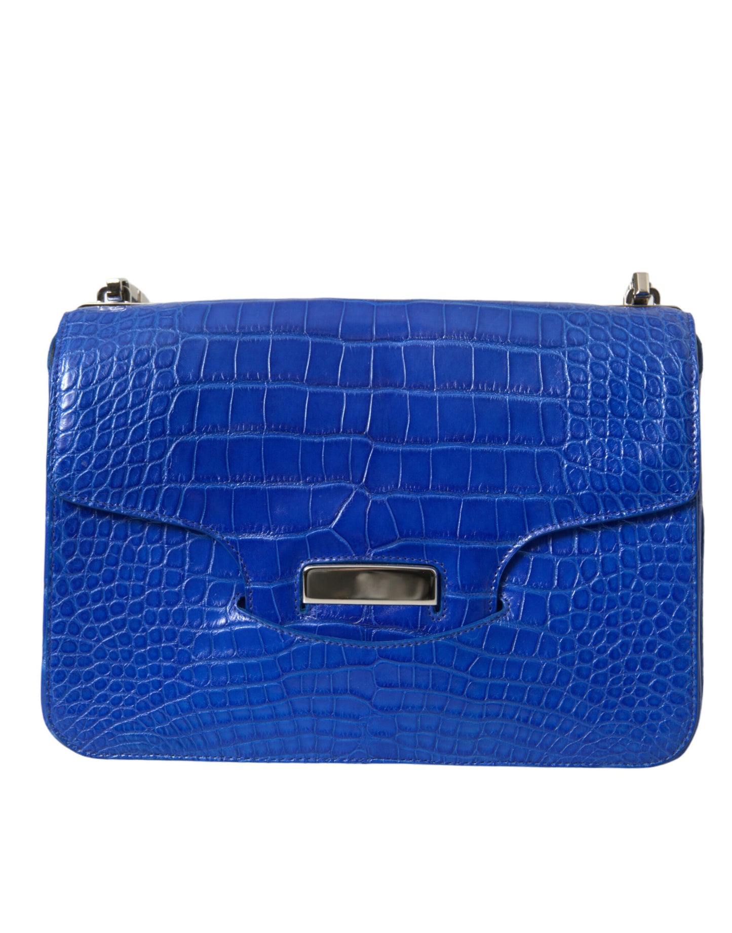 Petit sac à bandoulière Balenciaga Neo Classic en cuir exotique bleu