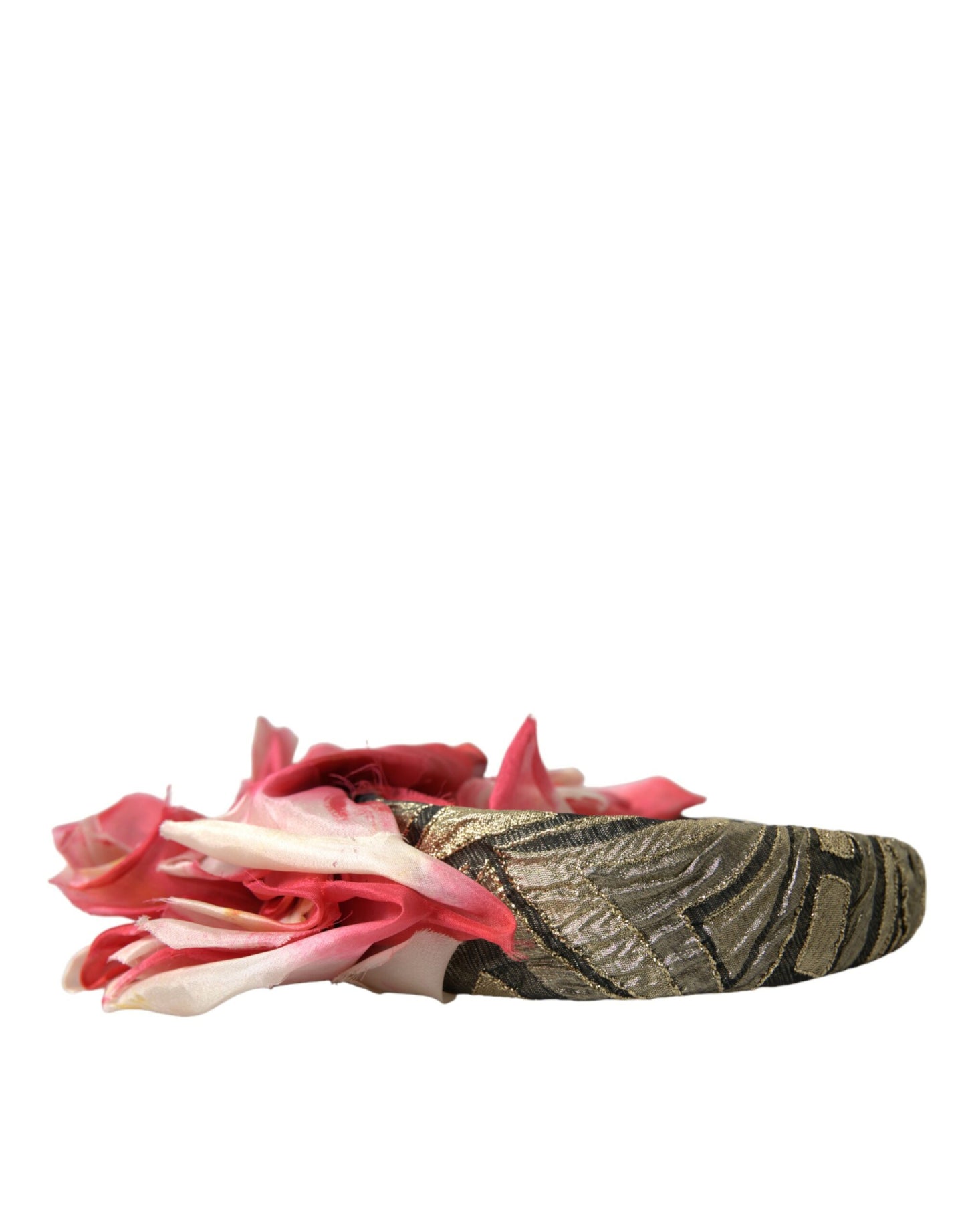 Bandeau diadème en soie à appliques florales multicolores Dolce & Gabbana pour femme