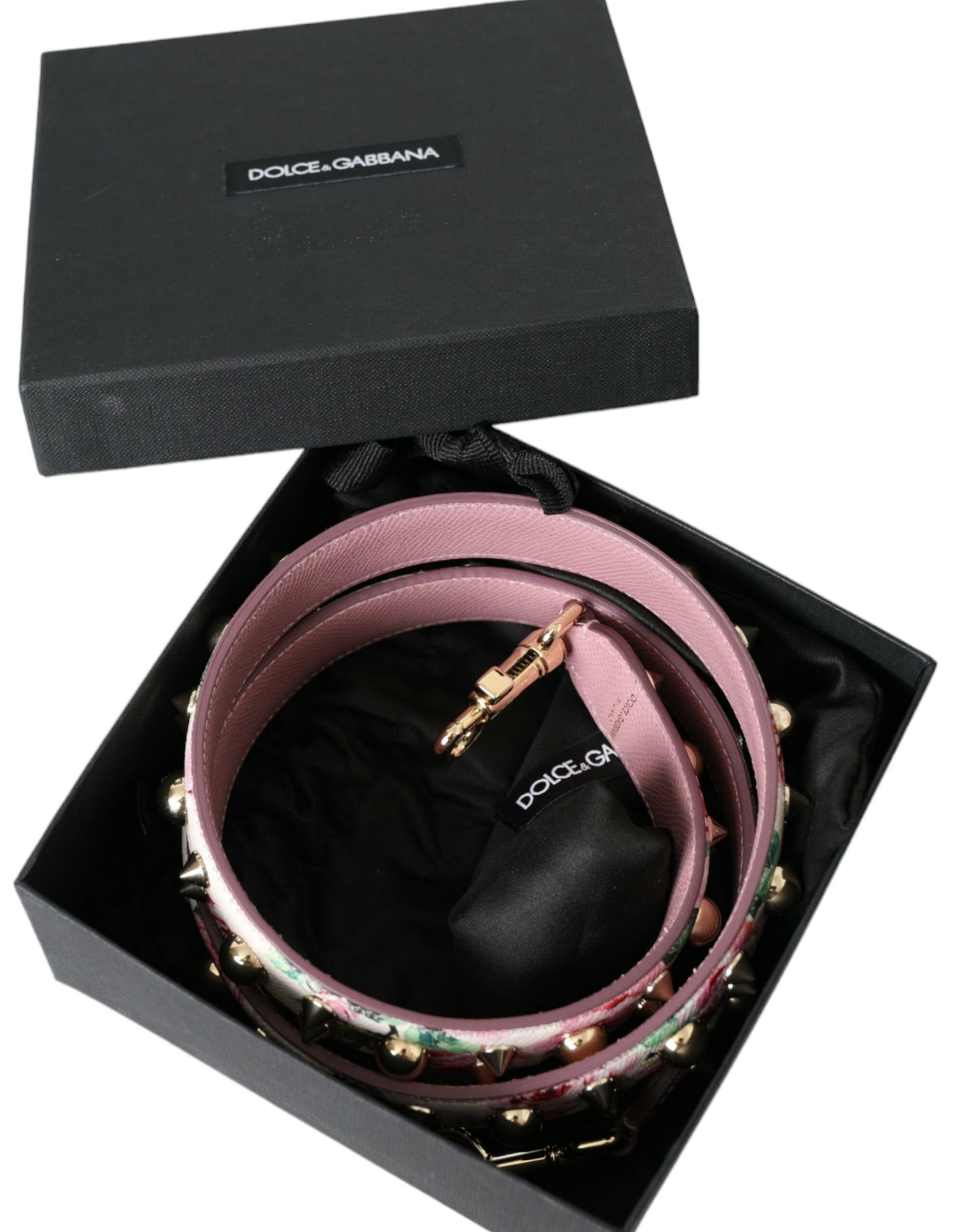 Bandoulière accessoire pour sac à main Dolce & Gabbana à fleurs roses