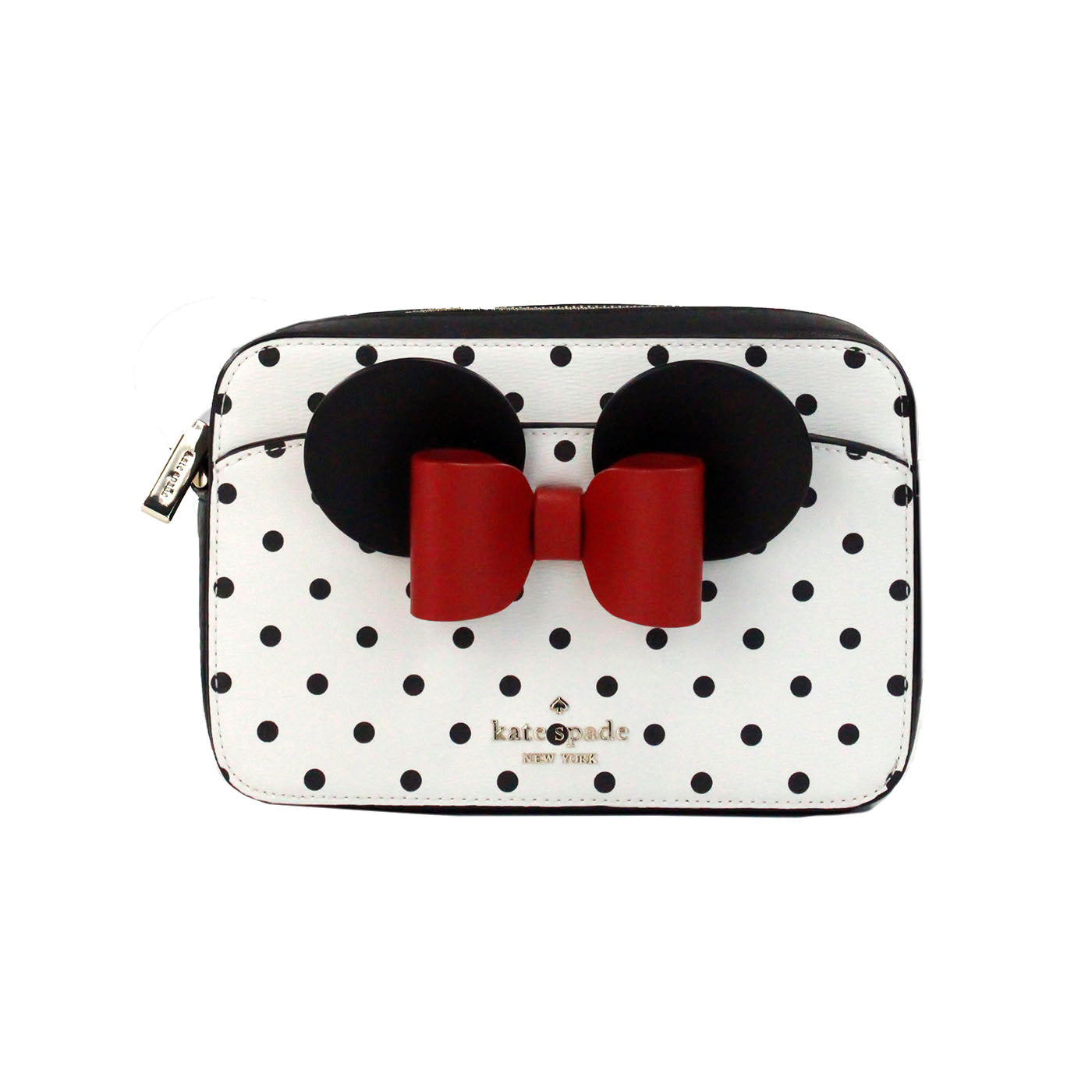 Sac bandoulière Kate Spade Disney Minnie Mouse en PVC imprimé à pois