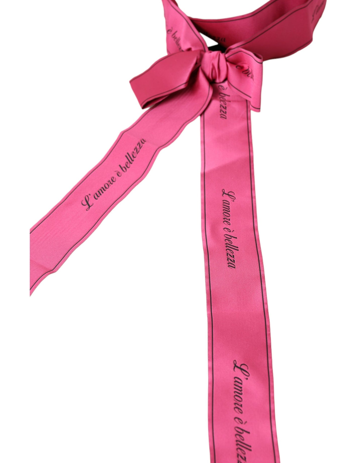 Dolce & Gabbana Ceinture L'Amore E'Bellezza rose