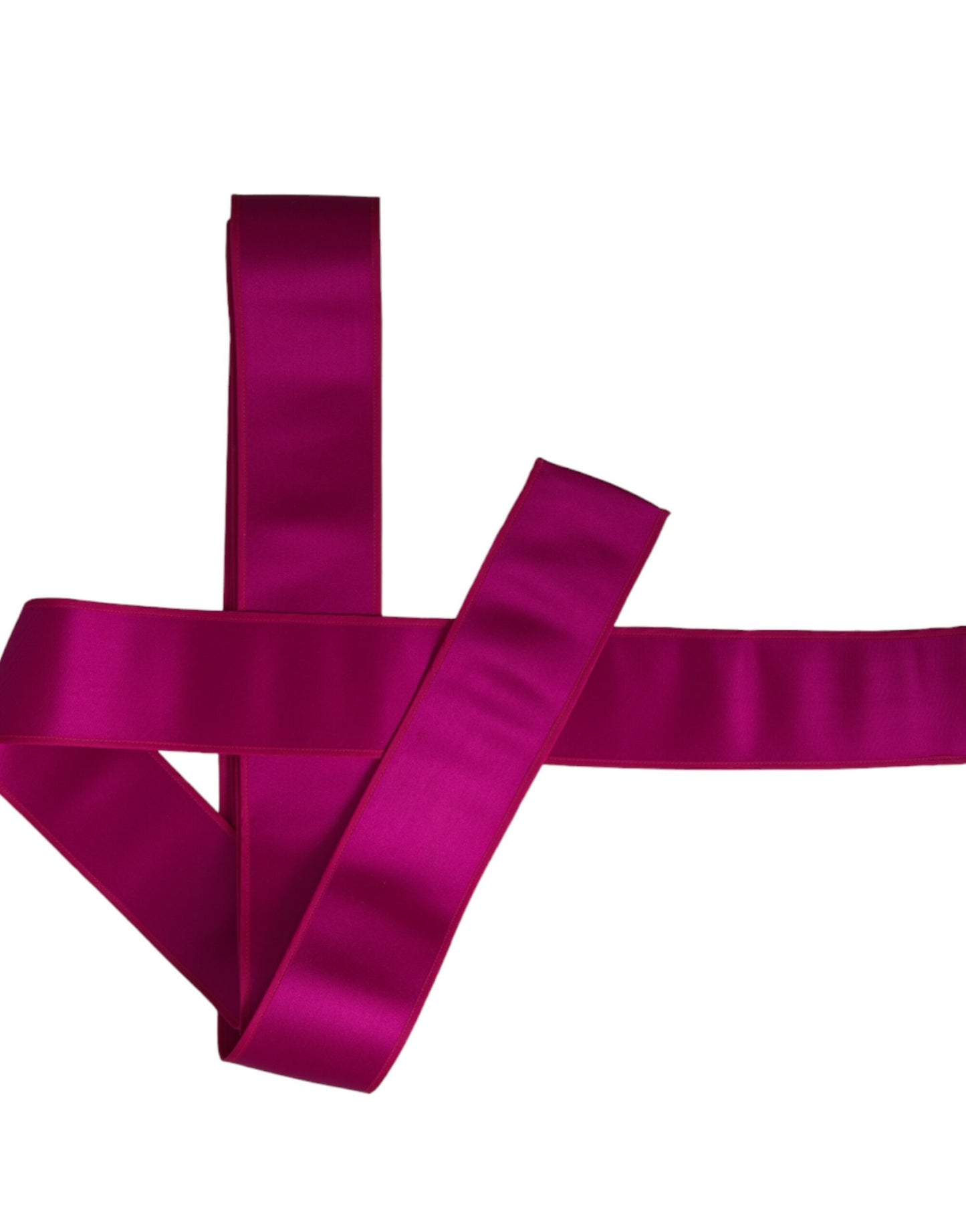 Ceinture en soie rose fuchsia Dolce & Gabbana pour femme