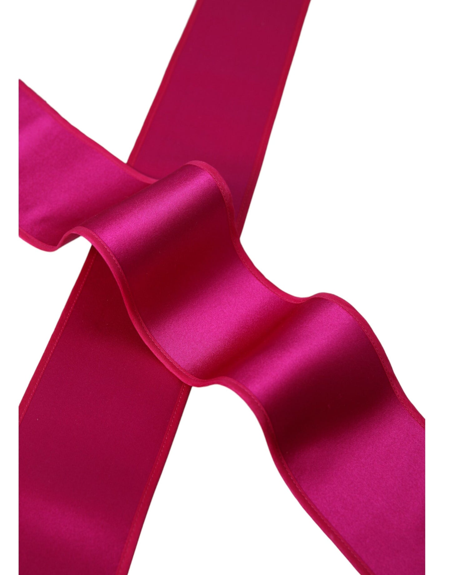 Ceinture en soie rose fuchsia Dolce & Gabbana pour femme