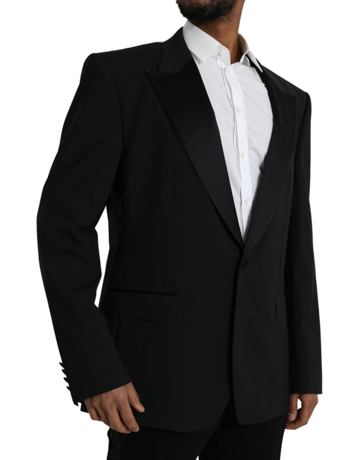 Blazer simple boutonnage noir Dolce & Gabbana SICILIA