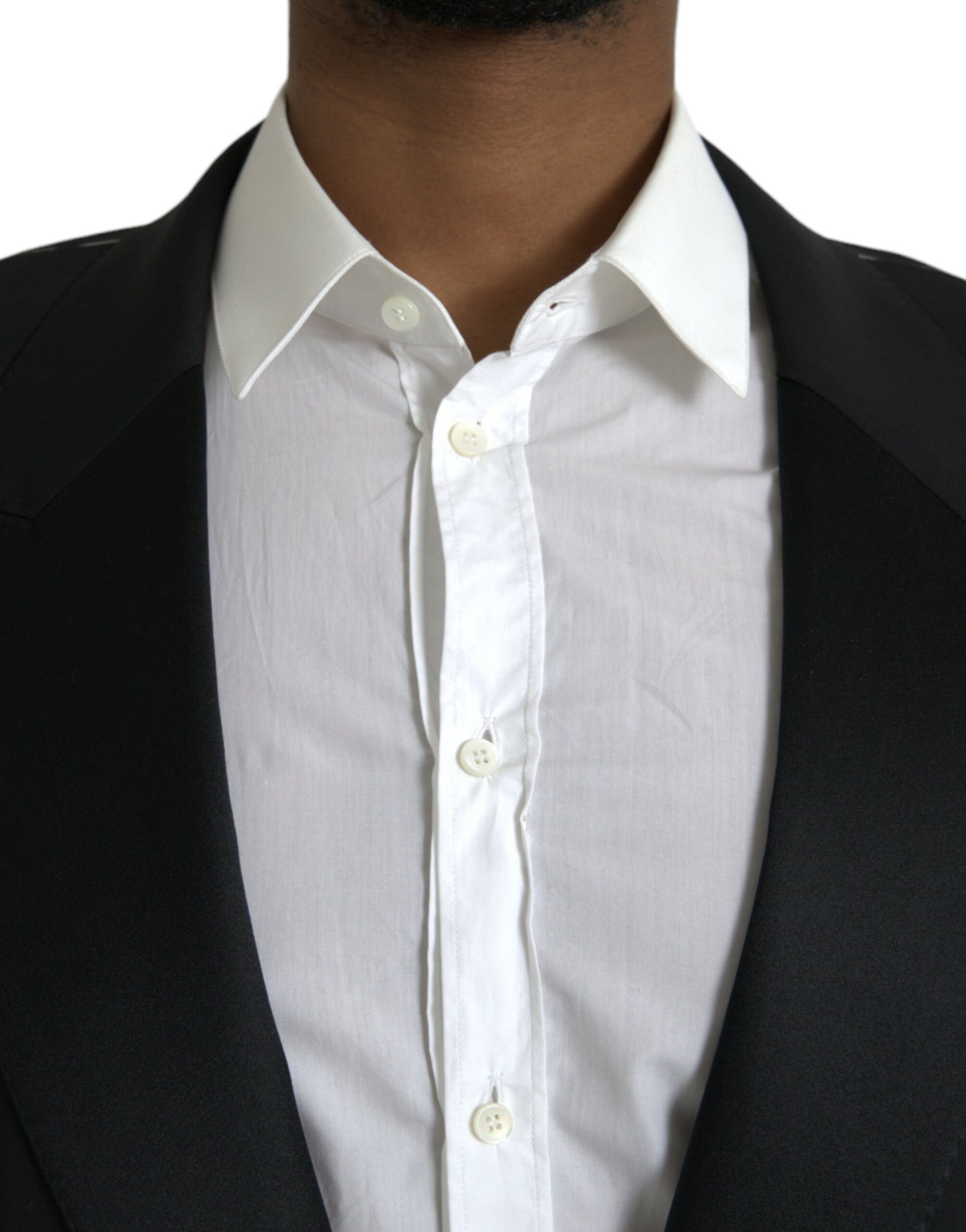 Blazer simple boutonnage noir Dolce & Gabbana SICILIA