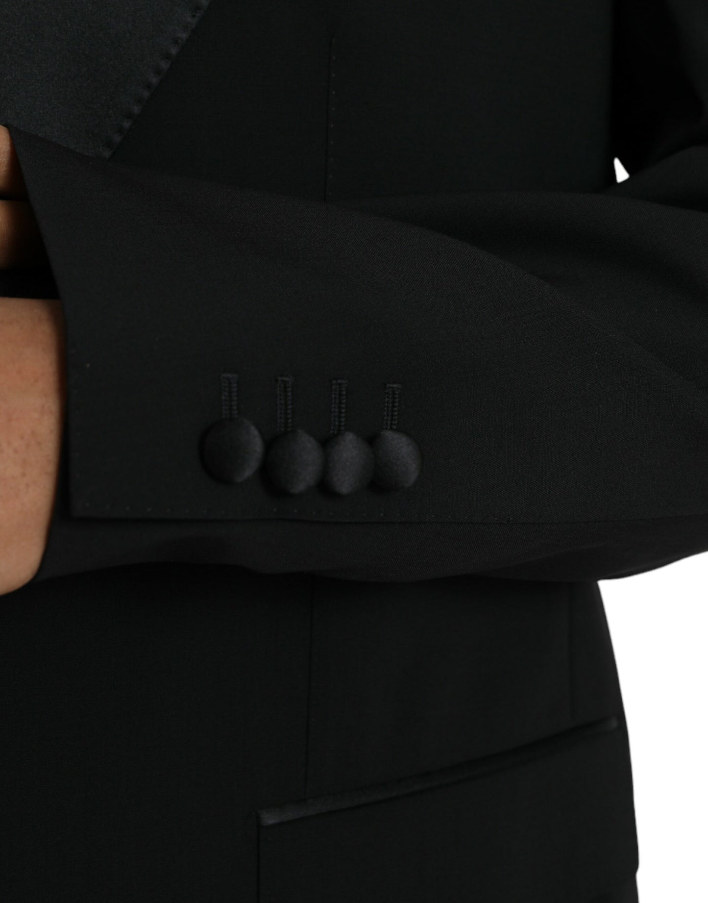 Blazer simple boutonnage noir Dolce & Gabbana SICILIA