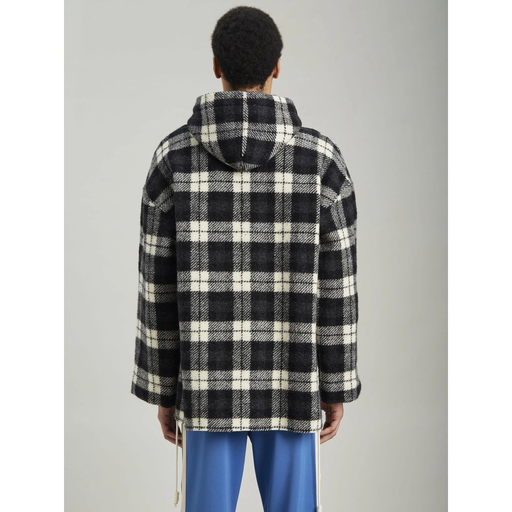 Palm Angels Schwarze Kaschmir-Pulloverjacke für Herren