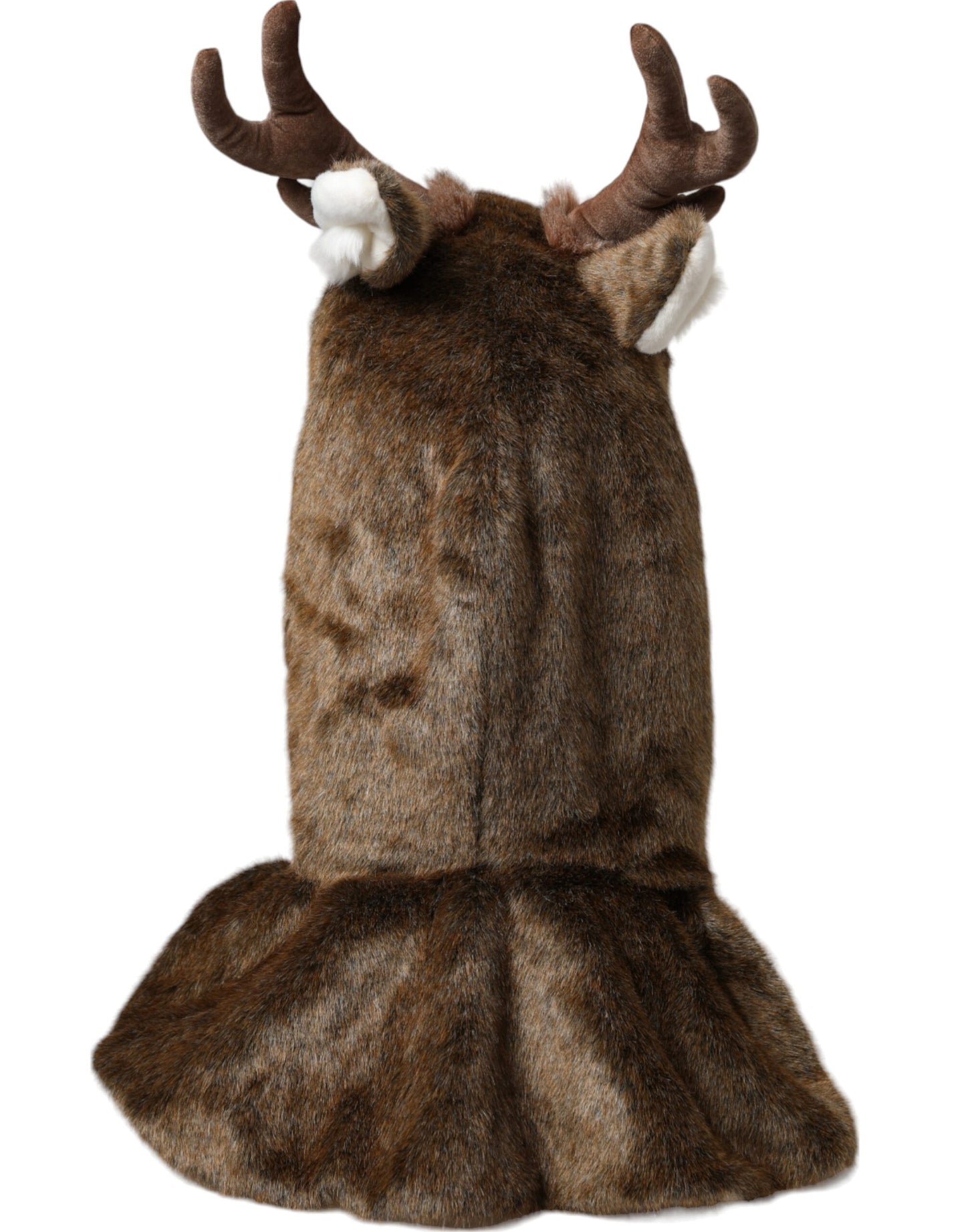 Chapeau en fausse fourrure de cerf marron Dolce & Gabbana