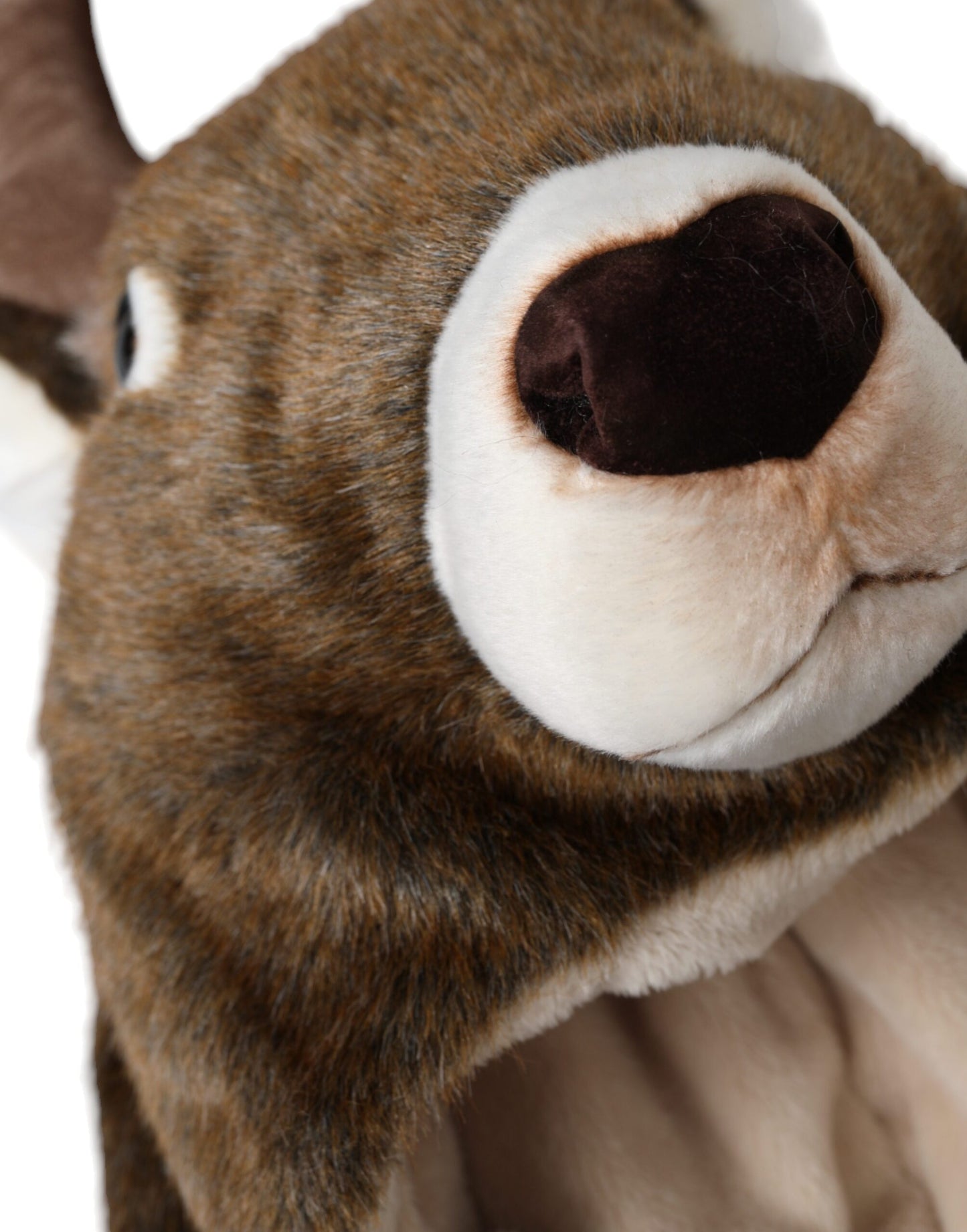 Chapeau en fausse fourrure de cerf marron Dolce & Gabbana