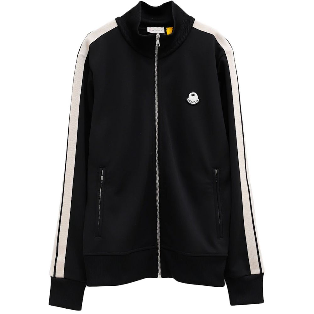 Pull en polyester noir Moncler x Palm Angels