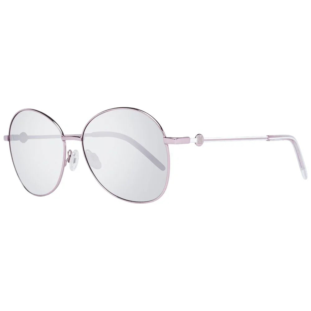 Lunettes de soleil Missoni pour femme en or rose