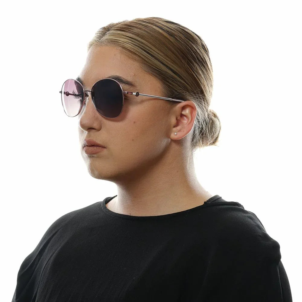 Lunettes de soleil Missoni pour femme en or rose