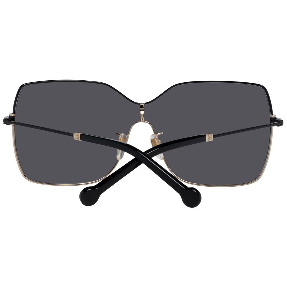 Lunettes de soleil noires Carolina Herrera pour femmes