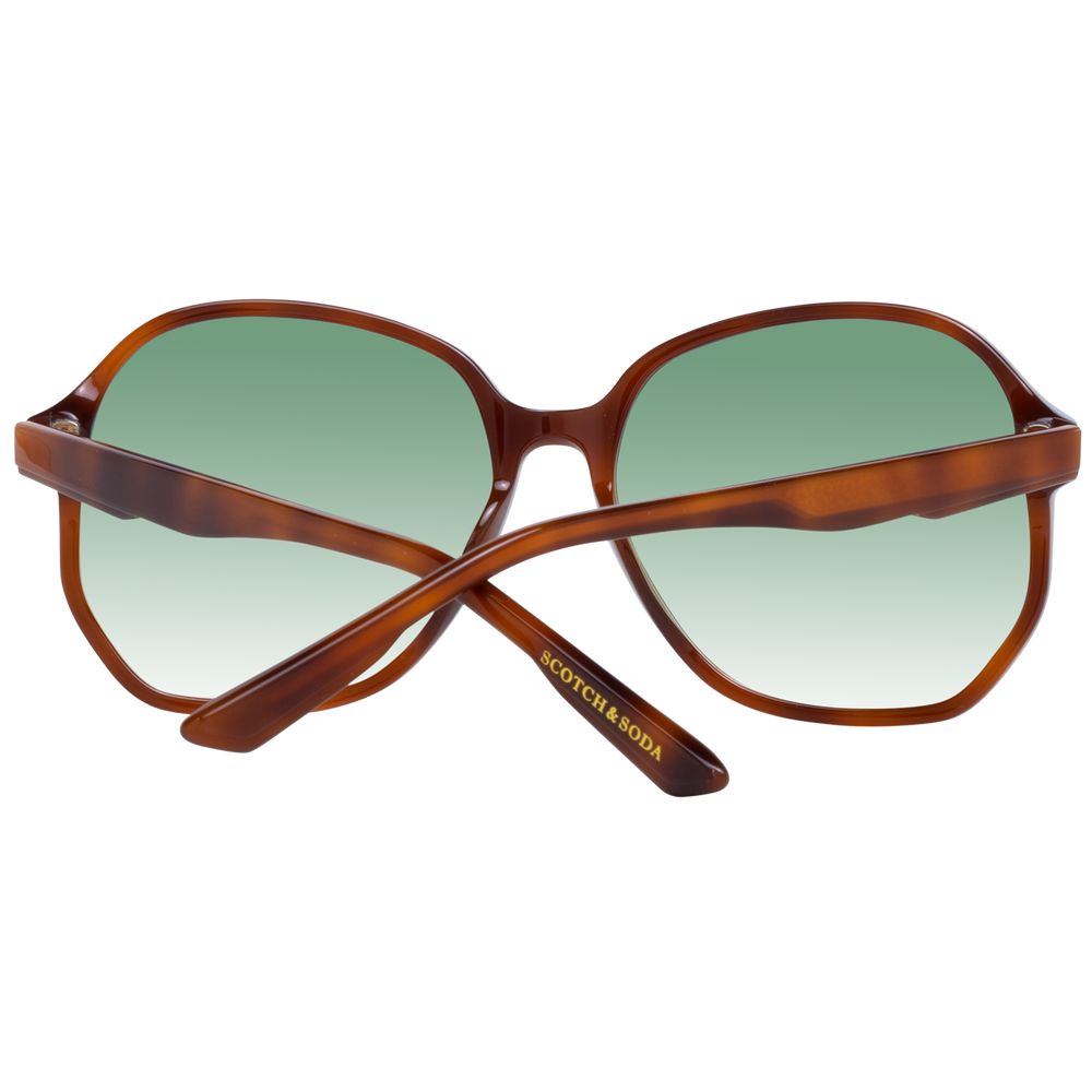 Lunettes de soleil marron Scotch & Soda pour femme