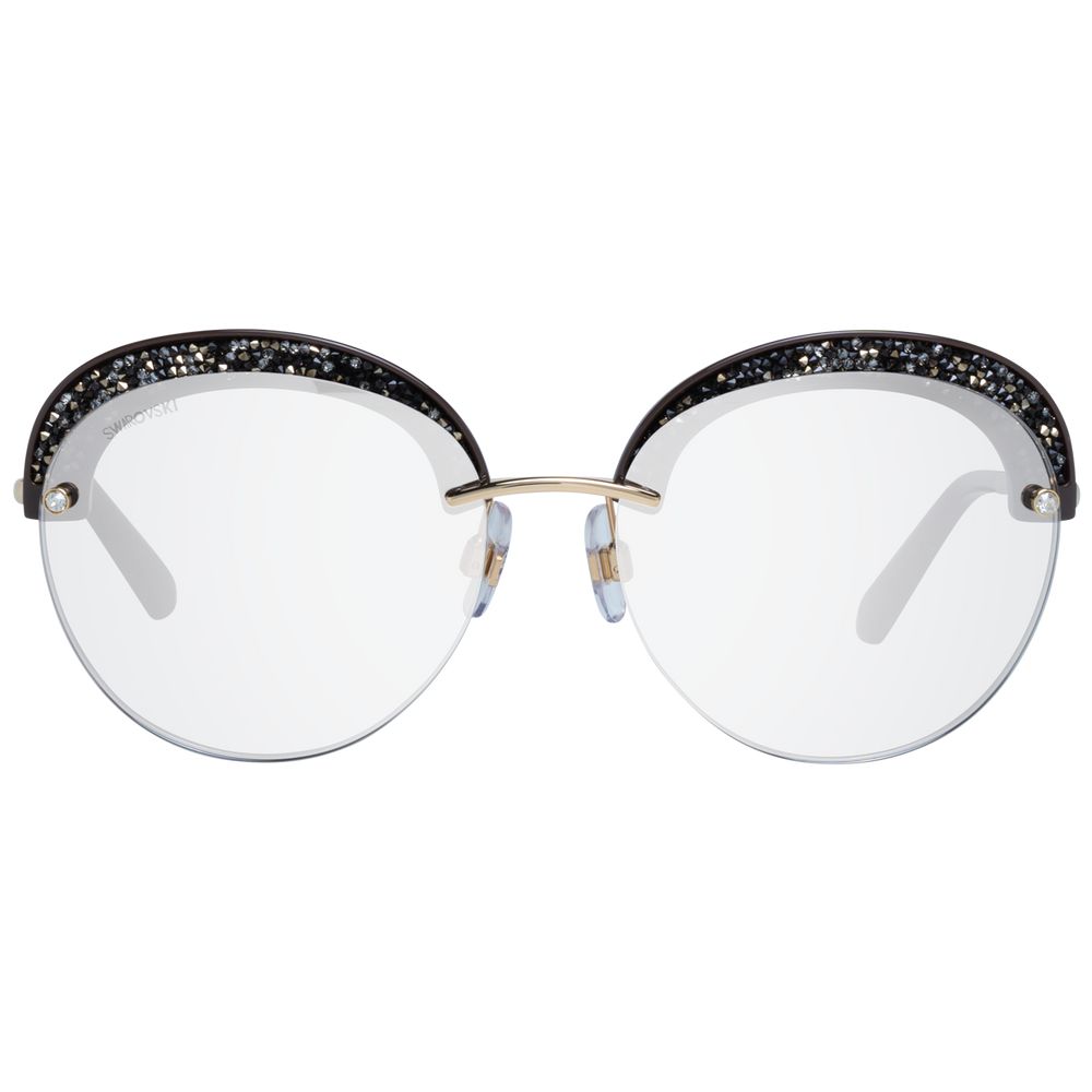Lunettes de soleil Swarovski dorées pour femmes