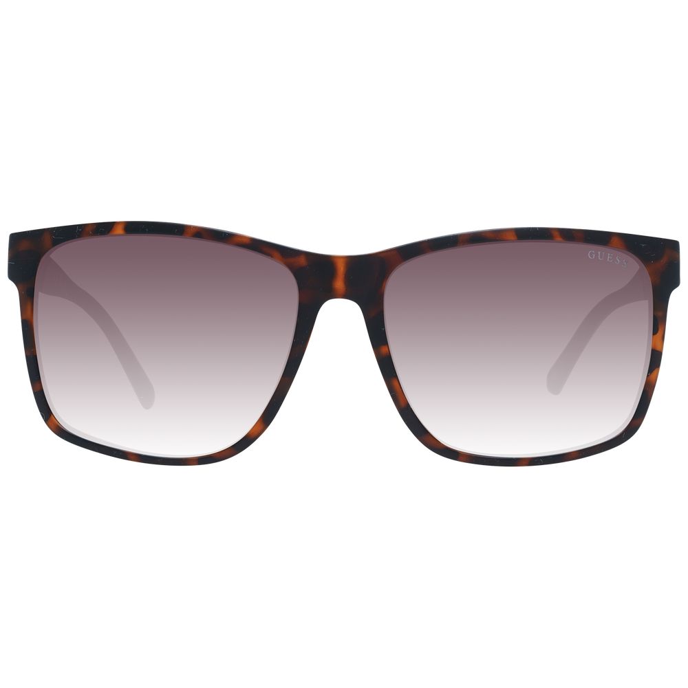 Lunettes de soleil Guess marron pour homme