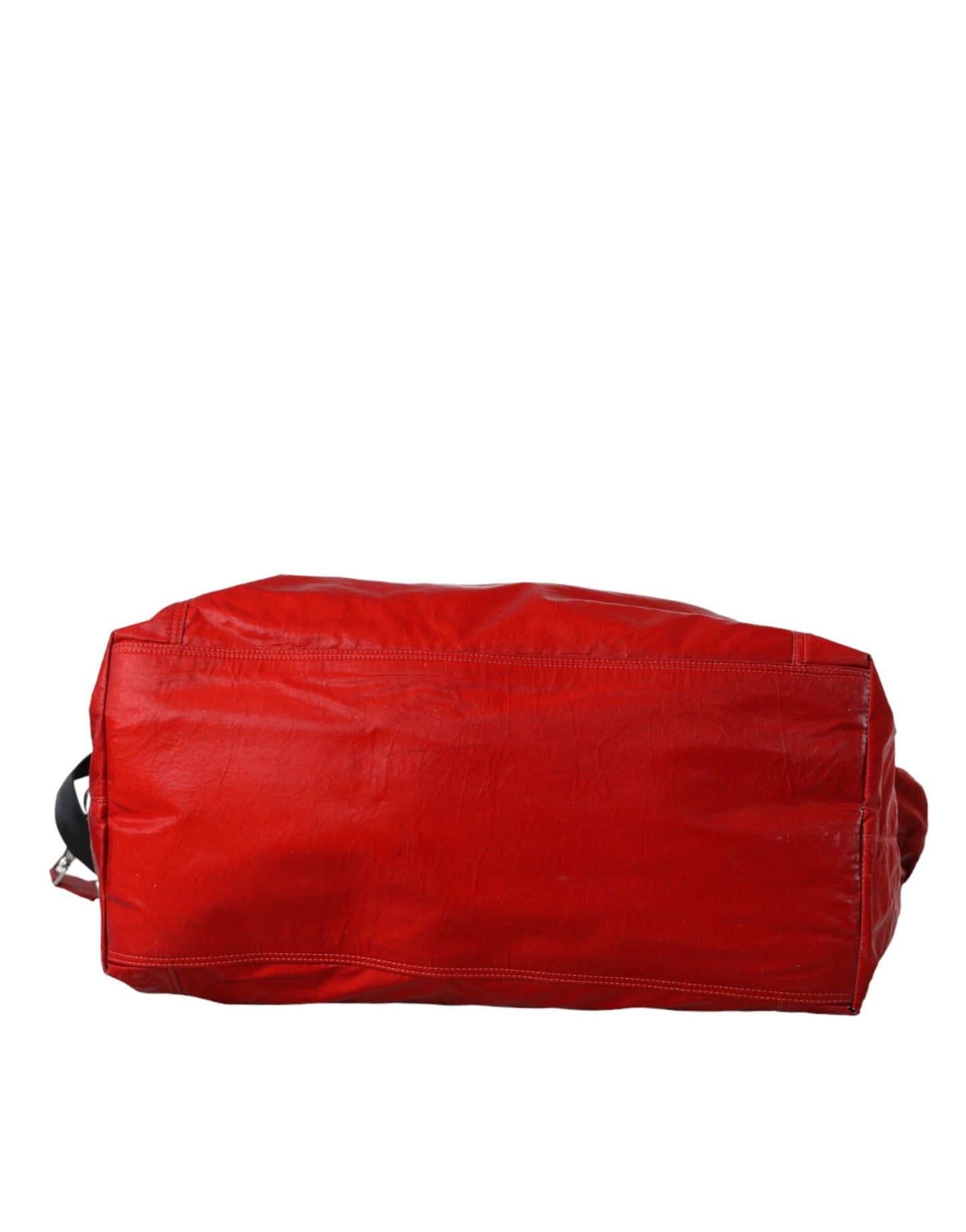 Sac de voyage à bandoulière en nylon rouge Dolce & Gabbana